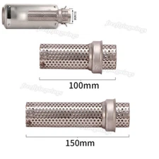 Universal Exhaust DB Killer Silencer Slip On Baffle For 51mm Muffler Pipe Escape