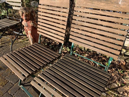Biergartenstühle Gartenstühle 2 STÜCK - Bild 2 von 5