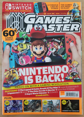 Games Master #314 (Mar 2017, UK gaming magazine) Mario Odyssey, Resident Evil 7