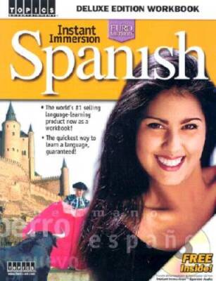 Instant Immersion Spanish: Deluxe Edition Workbook(Spanish Edition)  - VERY GOOD