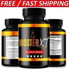 Booster XT Male Capsules to Boost T-Levels for Enhanced Intimate Drive 60ct