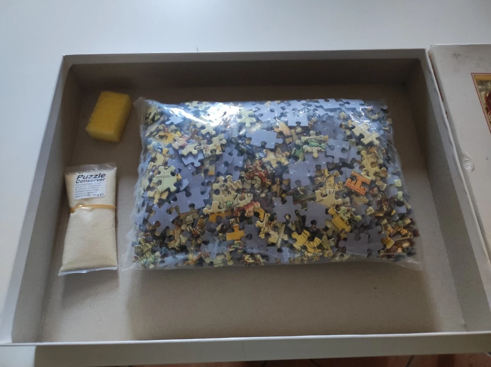 Puzzle 1000 Pezzi Mappamondo Cartina Orbis Terra Compendiosa - Immagine 2 di 2