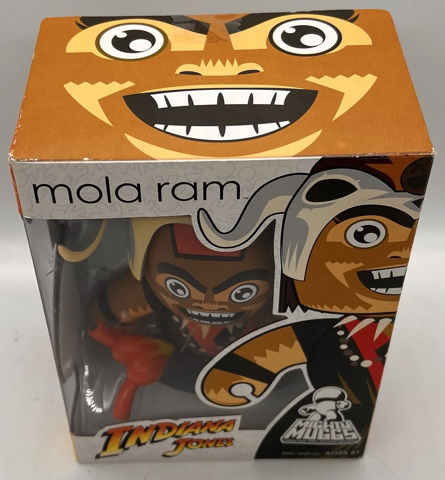 Figura Indiana Jones Mighty Muggs Mola Ram. Nuevo en caja. Suelto. Foto 2 de 4