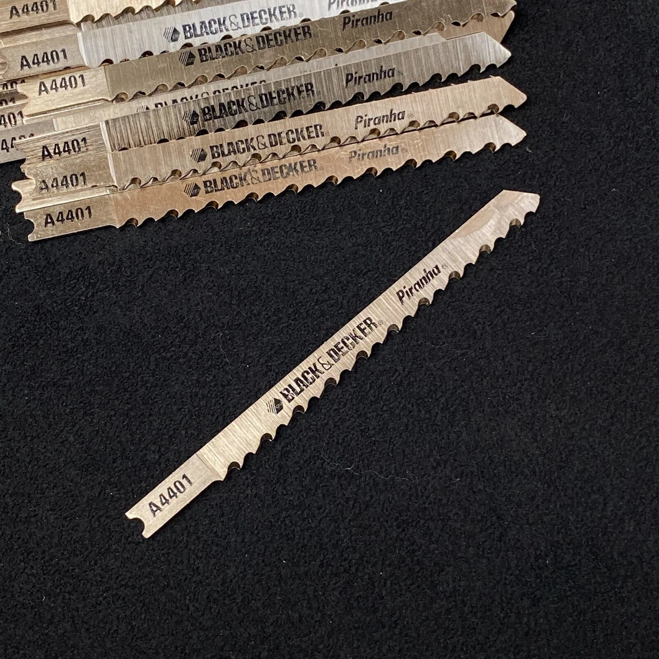 20 Black & Decker Piranha A4401 U Tige Bois Puzzle Lames Rapide Coupe Propre - Image 4 of 4