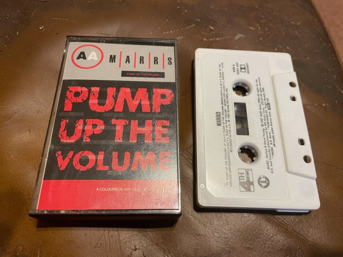 MARRS - PUMP UP THE VOLUME U.S. CD-SINGLE 1990 5 TRACKS M|A|R|R