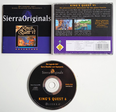 King's Quest VI / 6 - PC-Spiel - Vollversion - DOS / Win 3.0 - CD-ROM - PC-Game