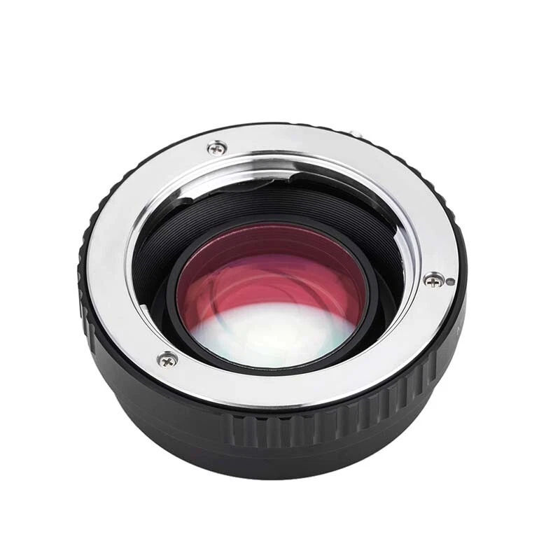 Lens Adapter Focal Reducer Speedbooster for Minolta MD Lens to For Fuji X Camera - Image 2 of 4