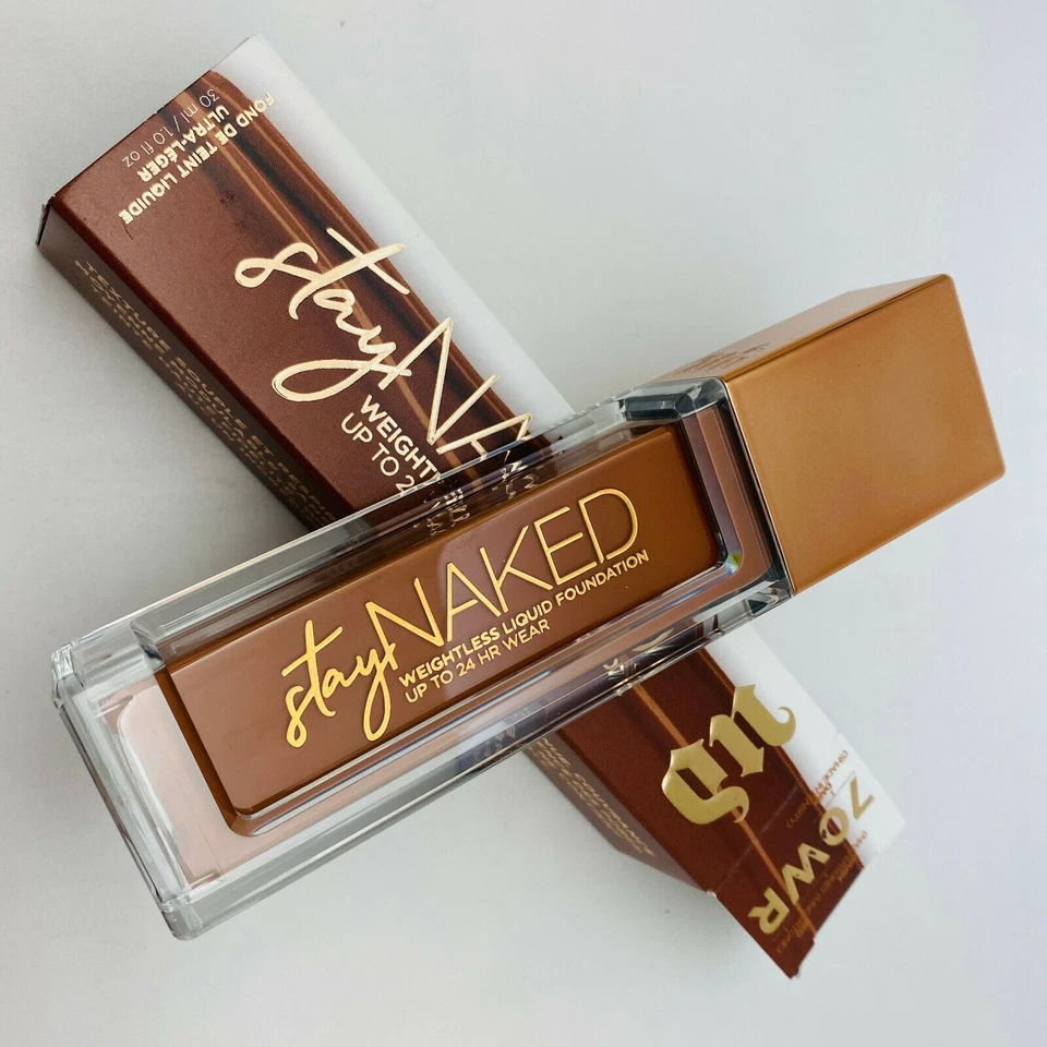URBAN DECAY STAY NAKED WEIGHTLESS LIQUID FOUNDATION #70WR - 1fl oz - NIB - Image 2 of 4