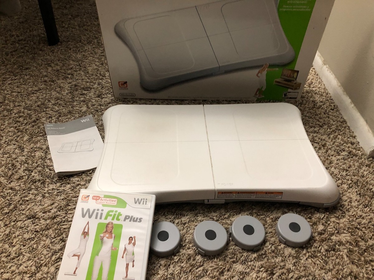 wii  wii fit セット Nintendo Wii Fit Plus Game Wii Balance Board Bundle New