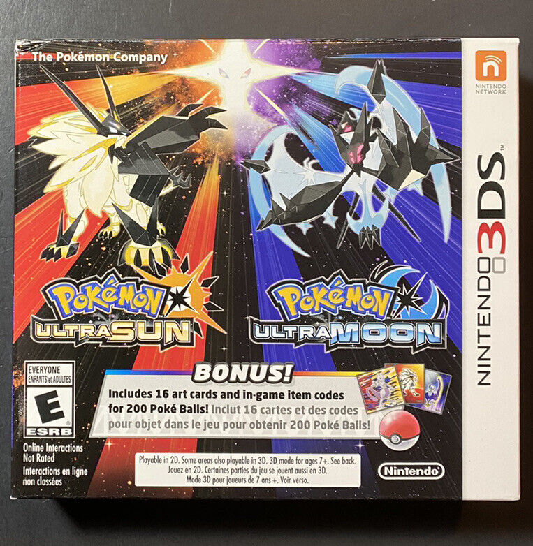 Pokemon Ultra Sun and Ultra Moon [ Veteran Trainer's Dual Pack