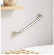 Signature Hardware LENOIR Standard GRAB BAR Brushed Nickel 17-3/4"
