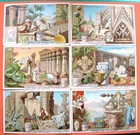 PLANTS IN DECORATIVE ART-LIEBIG-S791   F791 - SET OF 6 - 1904 - VG-120 YEARS OLD