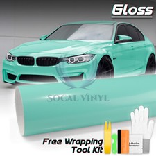 Gloss Teal Glossy Vinyl Car Wrap Sticker Decal Sheet Diy Bubble Free Air Release Gloss Teal Glossy Vinyl Car Wrap Sticker Decal Sheet Diy Bubble Free Air Release