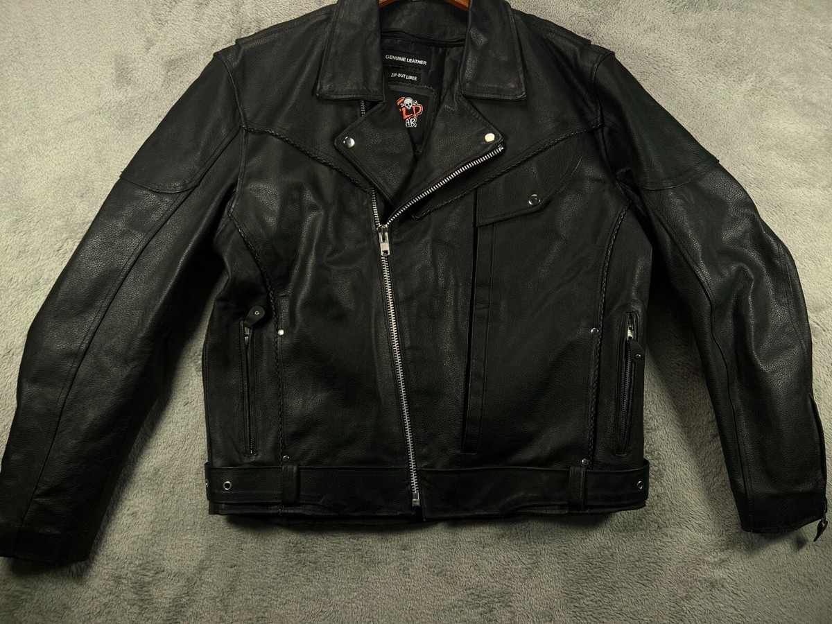 Wild Wear Vintage 90s Hiway Dist Leather Motorcycle Jacket Wild Wear Vintage 90s Hiway Dist Leather Motorcycle Jacket