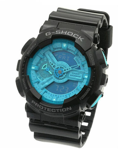 Casio G-Shock Hyper Color Analog Digital Resin Men's Watch GA-110B-1A2 - Picture 1 of 2