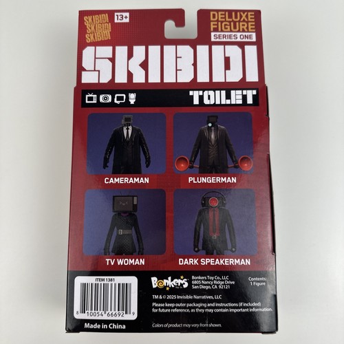 NEW Skibidi Toilet Cameraman 6” Deluxe Action Figure 2025 New & Sealed - Picture 8 of 9