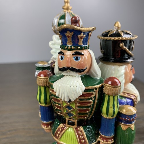 Fitz and Floyd Royal Nutcrackers Suite Christmas Holiday Musicals - funktioniert - Bild 11 von 11