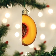 Old World Christmas - Peach Slice - 28132