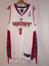 2005 Tracy McGrady Reebok Houston Rockets NBA All Star Game Basketball Jersey L