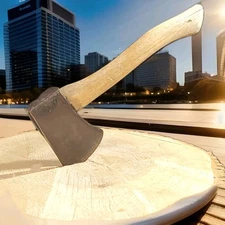 Vtg PLUMB ? RED EYE 12.5"Long 3 1/4" Blade 1.10 Lbs Camping Hatchet Axe.OBO