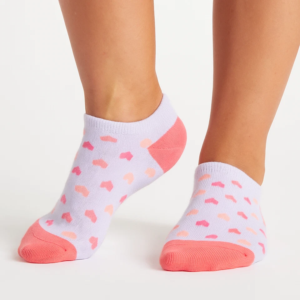 6,12X Calcetines tobilleros de algodón suave invisibles deportes corte bajo forro entrenador Reino Unido Foto 2 de 4