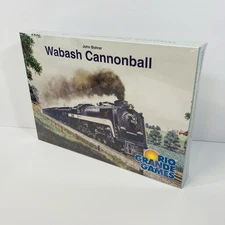 New WABASH CANNONBALL BOARD GAME rio grande games train strategy winsome SEALED