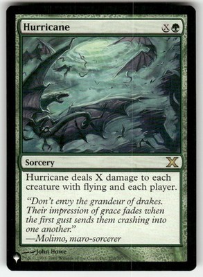 Hurricane 270 R 10th Edition NM Magic: The Gathering
