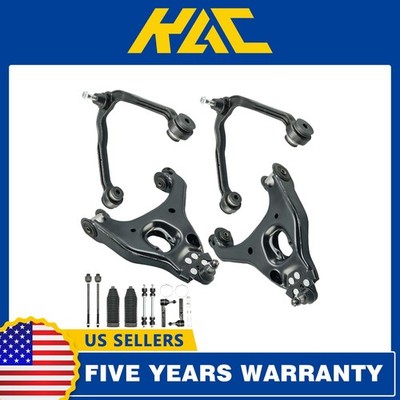 12Pcs Fits 99-03 Chevy Silverado 1500 Front Control Arm Tie Rod Sway Bar Link 