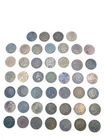 Lot of 46 assorted Indian Head Cent coins from 1890-1908