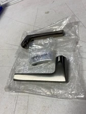 Baldwin 5162.MR Estate Levers, No Rosettes, Lock/Latch Separate - Graphite Nicke