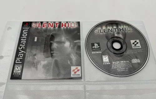 Silent Hill PS1 Complete Disc And Manual/Artwork Tested Authentic