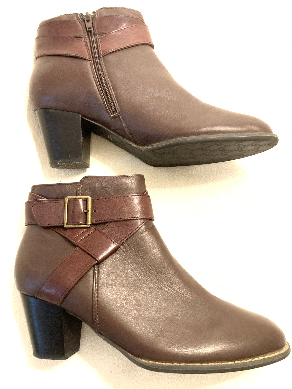 Vionic Trinity Ankle Booties, Leather, Chocolate … - image 4