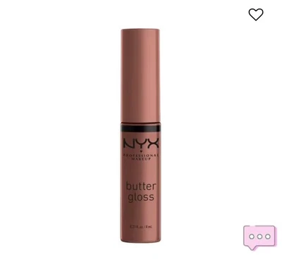 NYX Butter Lip Gloss- 8ml- Butterscotch
