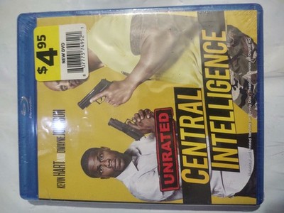 Central Intelligence(Blu-ray)Unrated,2016 (MULTIPLES SHIP FOR $1 EXTRA SHIPPING)