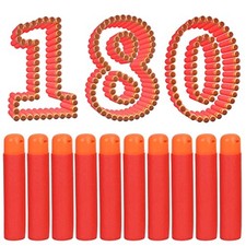 Mega Dart Refill Pack 180 Pcs Compatible with Nerf N-Strike Mega Series Blast...