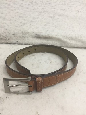 Rolfs Leather Belt Size L Large Full Grain Brown