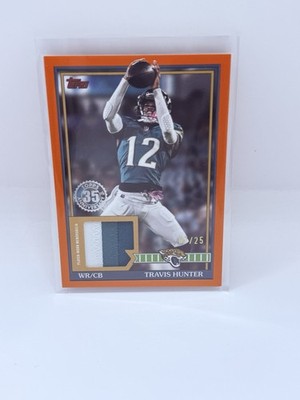 2026 Topps Flagship #91TFR-TH Travis Hunter 1991 Topps Relics Orange /25