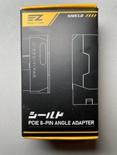 EZDIY-FAB Shield Series 8-Pin PCIe GPU Power Adapter 180 Degree Connector 2 Pack