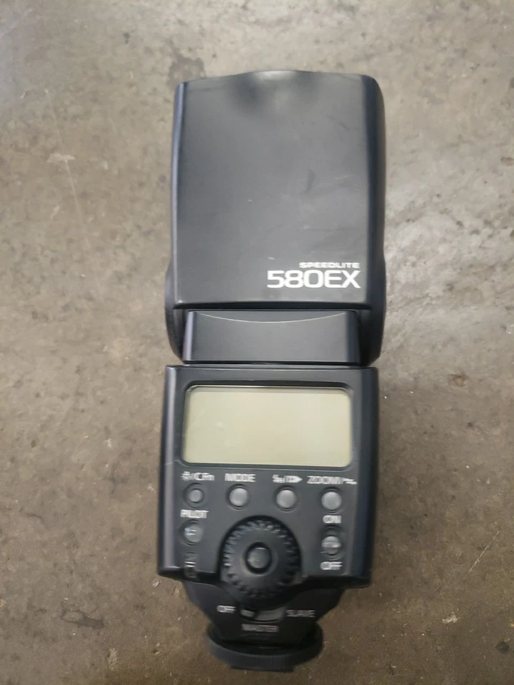Вспышка Canon Speedlite 580EX — крепление башмак — непроверенная - Изображение 2 из 2