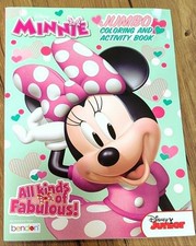 Minnie Mouse -Jumbo Coloring  Activity Book- All Kinds of Fabulous - 2020