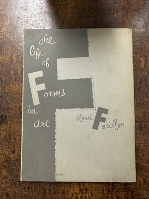 The Life Of Forms In Art Henri Focillon 1948 Vintage Book Reading Art Book