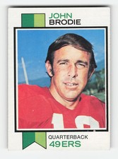 1973 Topps #45 John Brodie Very Good