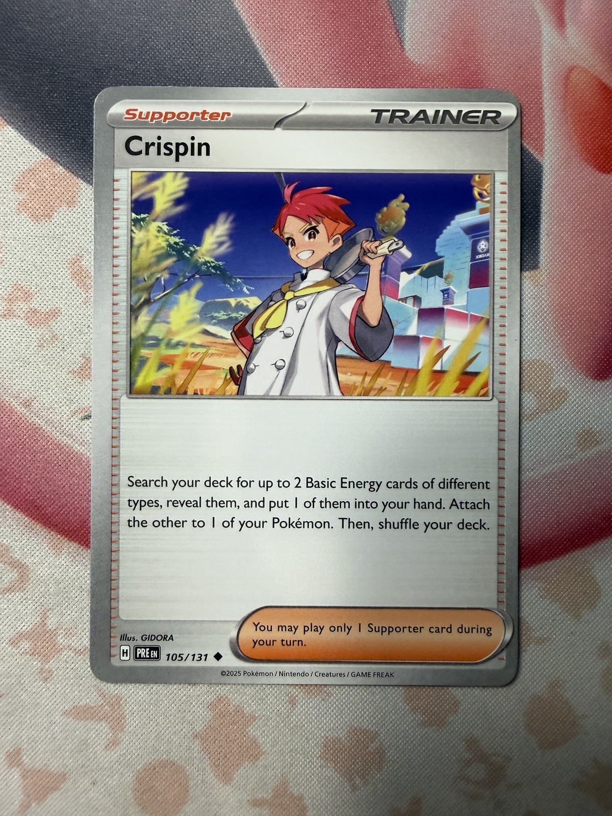 Crispin - Uncommon SV: Prismatic Evolutions 105/131 NM English