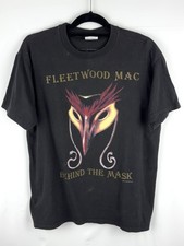 Vintage Fleetwood Mac Band TShirt Large 1990 Tour Behind The Mask Stevie Nicks