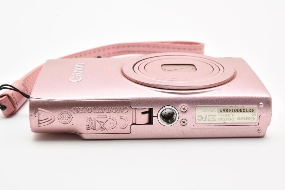 Canon IXY 220F Digital Camera Pink 12.1MP 10x Zoom Wi-Fi Tested