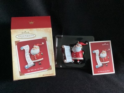 2004 Hallmark Keepsake  So Much To Do   Ornament