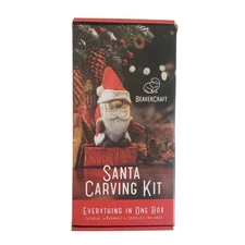 BeaverCraft Santa Gnome Wood Carving Kit DIY06