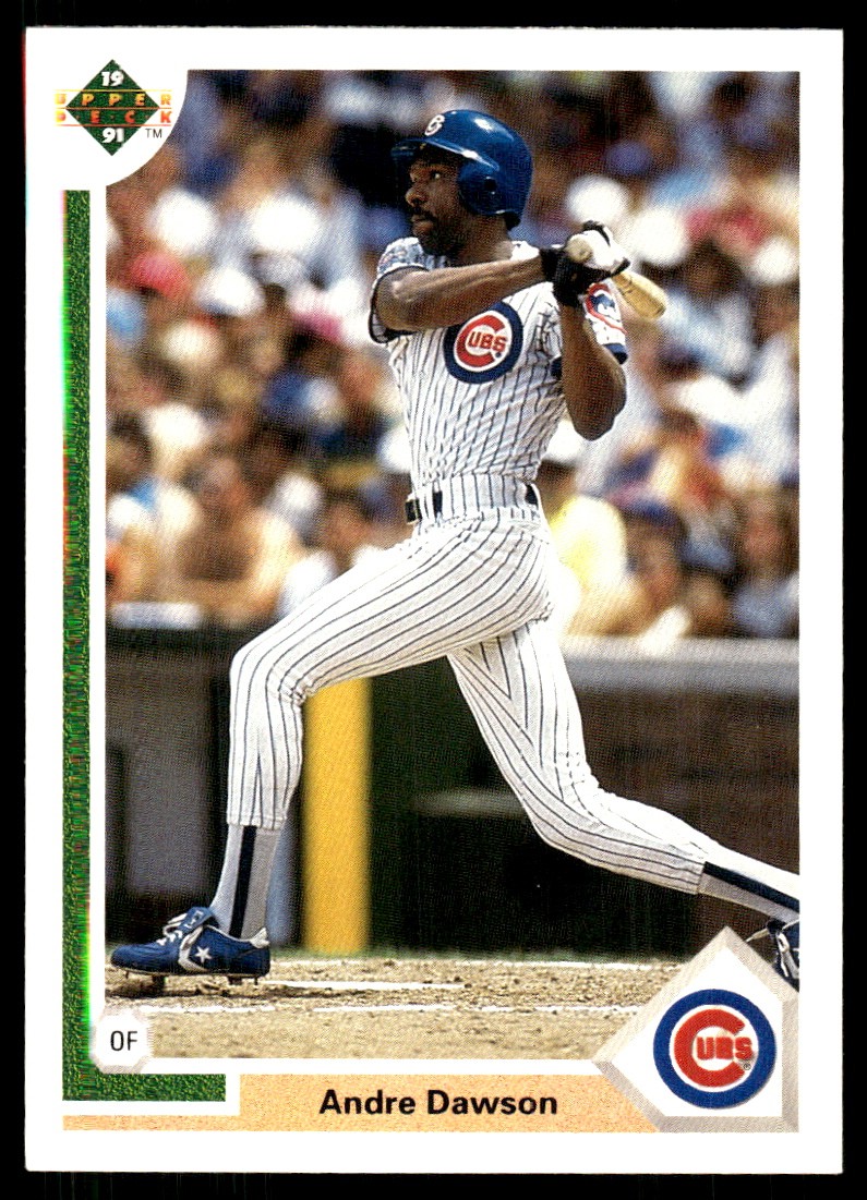 Andre Dawson 1991 Upper Deck #454 Cubs FREE SHIPPING StackedPacks