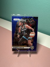 2024 Panini Prizm WNBA - Diamond DeShields #8 Blue Velocity Prizm