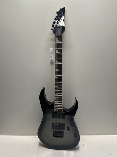 Ibanez GIO Soloist 6-String Electric Guitar HH Black Burst Sharktooth Inlays